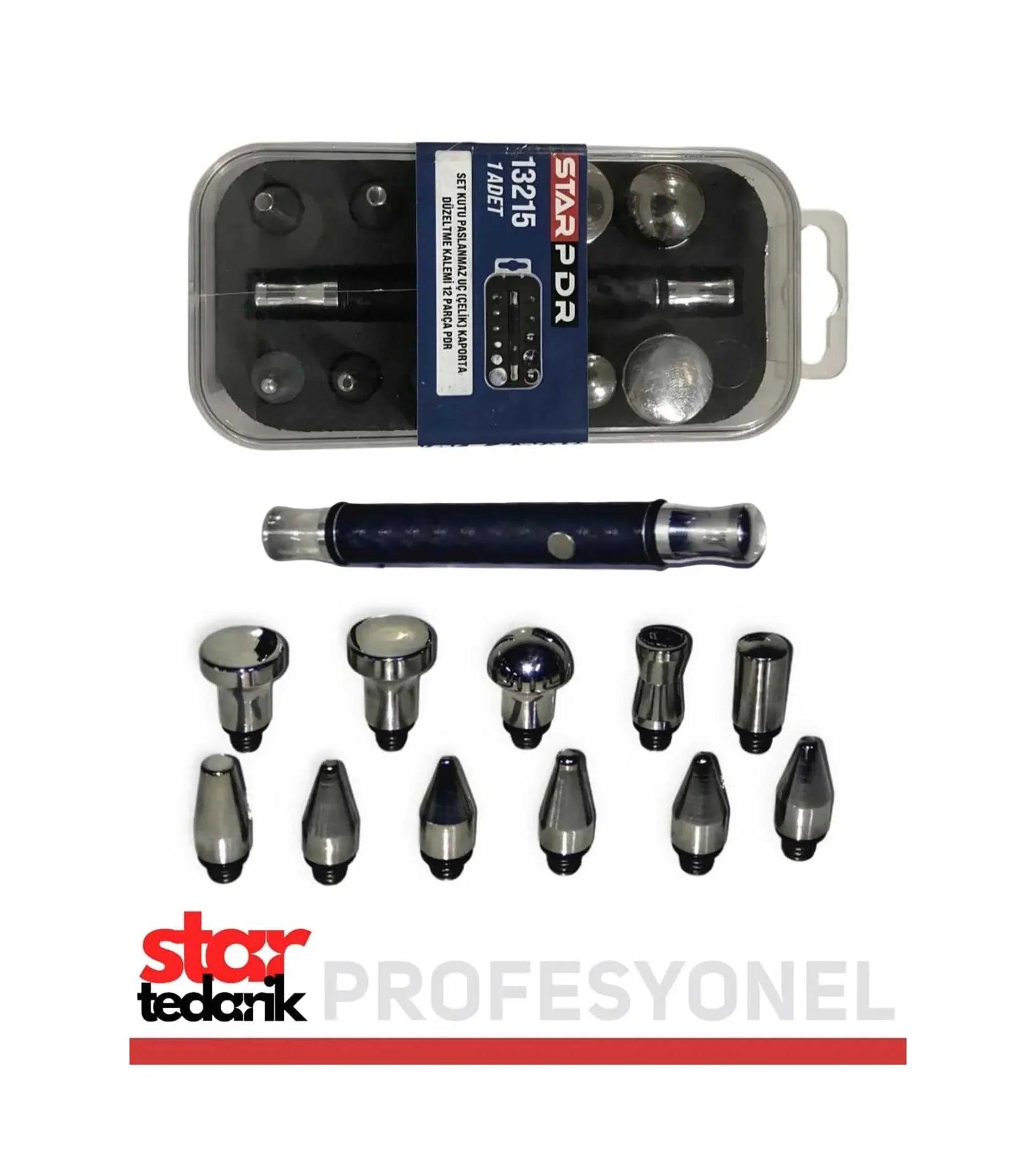 Set Box Stainless Tip (Steel) Body Correction Pen 12 Piece Metric 8 InoxPDR